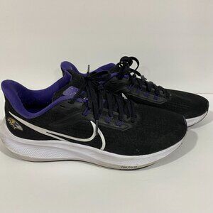 2022 Nike Zoom Pegasus 39 Ravens NFL Running sneakers Black/White/purple US men